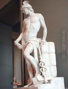 Mercure (Mercury) by Jacques-Augustin Pajou