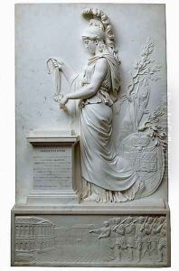Princess of Hesse-Homburg before the Altar of Immortality