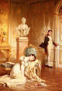 Napoleon's Farewell To Josephine (or My Destiny And France Demand It) by Laslett John Pott