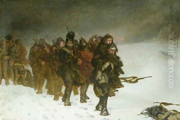 On the March from Moscow, 1873 - view 1