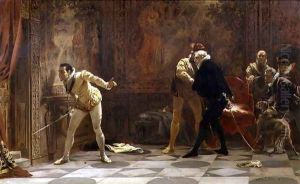 Waiting for the Kings Favourite, 1877 by Laslett John Pott