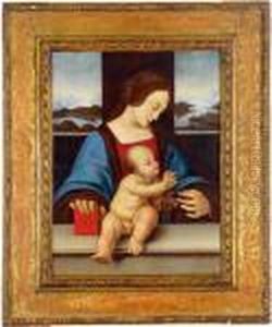 La Madonna Con Il Bambino by Leonardo Da Vinci