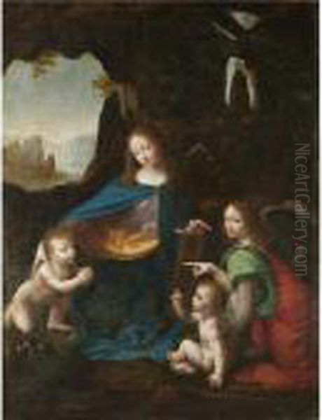 The Madonna Of The Rocks - view 1
