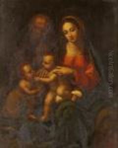 La Sainte Famille by Leonardo Da Vinci