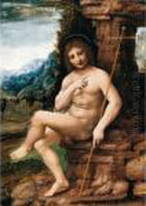 Saint John The Baptist In A Landscape