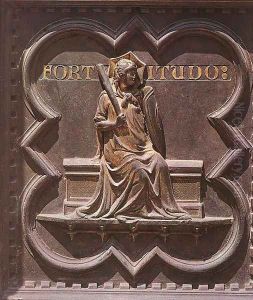 South Doors: Fortitude by Andrea Pisano