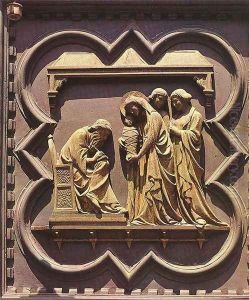 South Doors: Naming of the Baptist by Andrea Pisano
