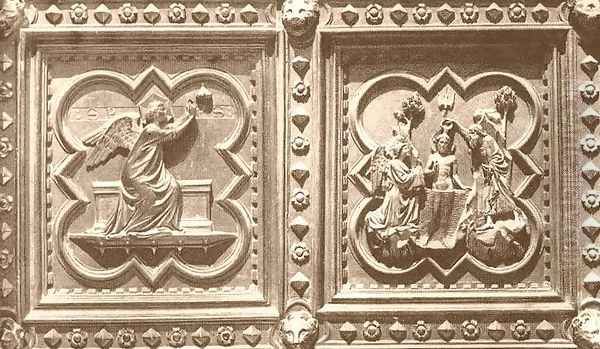 Scenes from the Life of St John the Baptist (panels of the south doors) - view 1