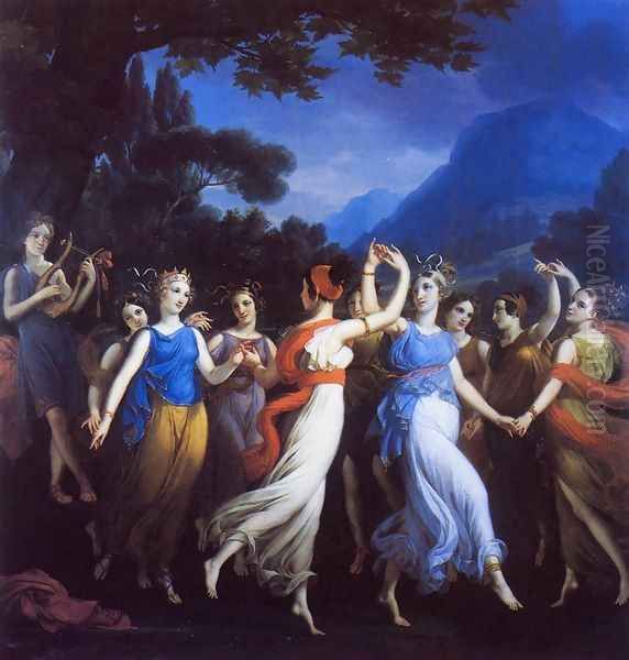 The Dance of the Muses - view 1