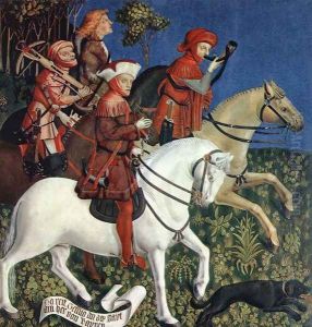 Prince Tassilo Rides to Hunting 1444