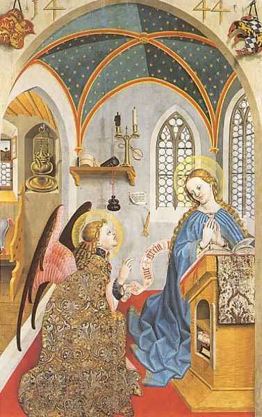 The Annunciation 1444 - view 1