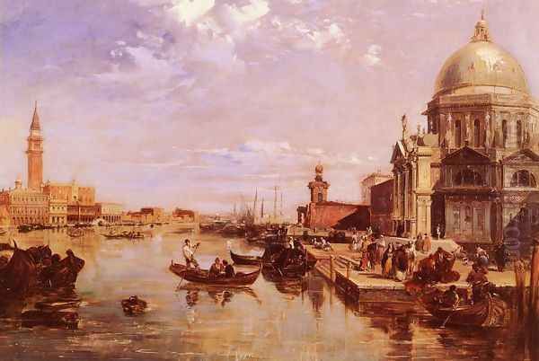 A View of the San Giorgio Church and the Grand Canal - view 1