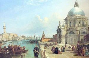The Salute, Venice by Edward Pritchett