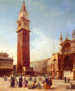 The Campanile, St. Marks Square by Edward Pritchett