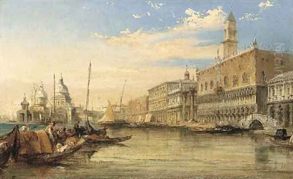 A View Of The Molo, Looking West With The Ducal Palace To The Right - view 1