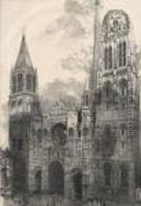 La Cathedrale De Rouen by Auguste Lepere