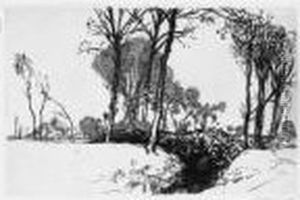 Soir D'hiver (vendee). 1914