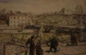Vue De Gentilly
Executee En 1904, Aquarelle, Signee Et Datee En Bas A Droite. Vue De Gentilly
Executee En 1904, Aquarelle, Signee Et Datee En Bas A Droite.