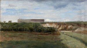 Paysage by Stanislas Lepine