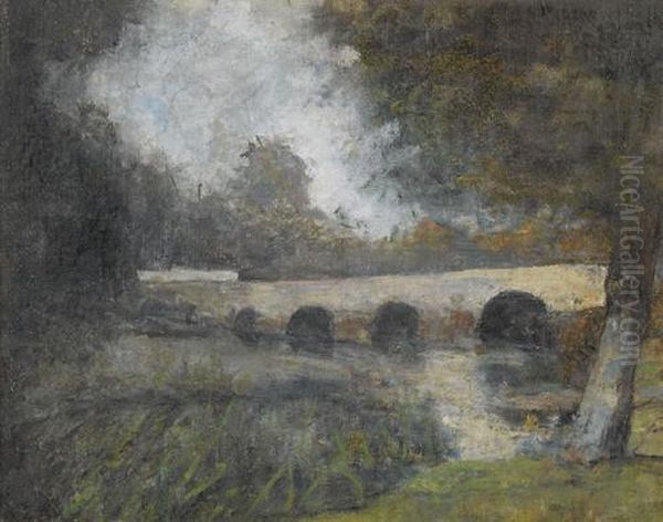 Le Pont De Grez-sur-loing Pres De Montcourt". - view 1