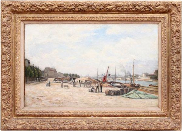 Le Pont De Bercy Vu Du Quai De La Gare - view 1