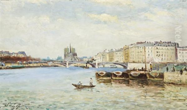 View Of The Seine Toward - view 1