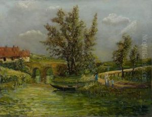 Paysage Dans Le Pays De Caux