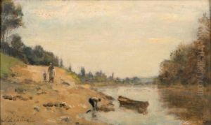 La Seine A Courbevoie La Seine A Courbevoie