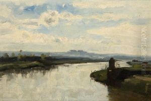 A View Of The Seine by Stanislas Lepine