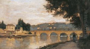 La Seine Au Pont De Sevres La Seine Au Pont De Sevres