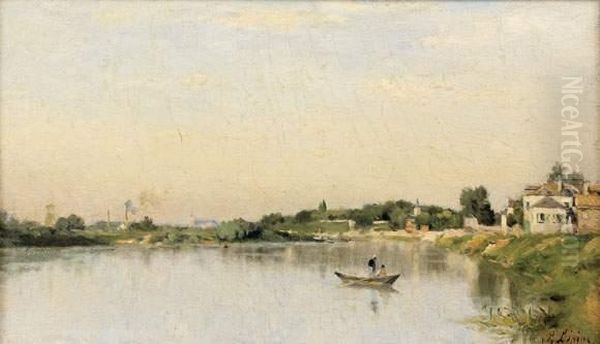 Environs De Paris - Bord De Riviere - view 1