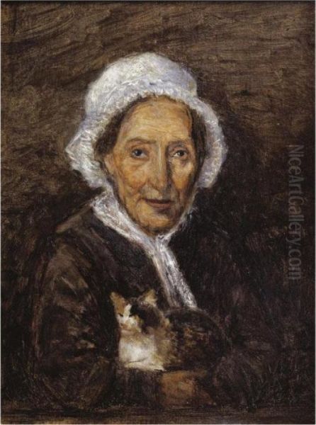 Femme Au Chat - view 1