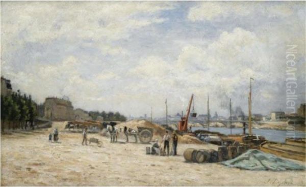 Le Pont De Bercy Vu Du Quai De La Gare - view 1