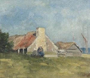 Franzosisches Landhaus An Der Kuste. by Stanislas Lepine