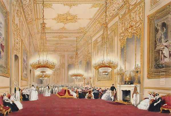 The Grand Reception Room - State Entertainment for His Majesty King Louis-Philippe, 1838 - view 1