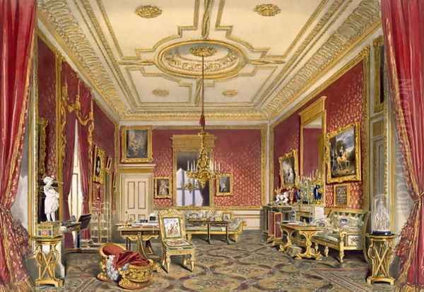 The Queens Private Sitting Room, Windsor Castle, 1838 - view 1