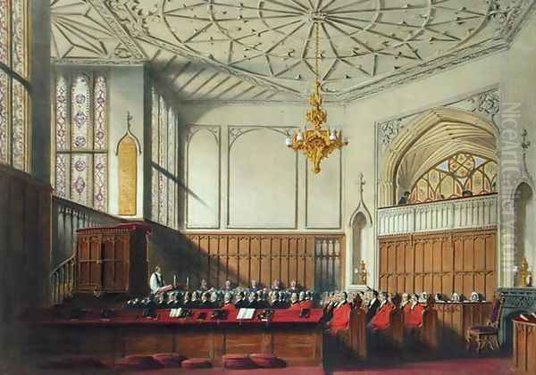 The Private Chapel, Windsor Castle, from Windsor and its Surrounding Scenery, 1838 - view 1