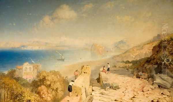 Castle of Ischia and the Gulf Islands, 1863 - view 1