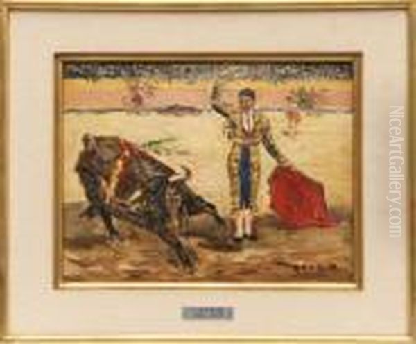 Scene De Tauromachie - view 1
