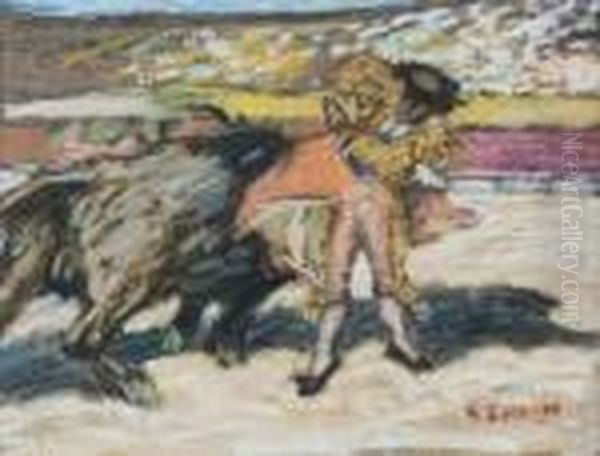 Scene De Tauromachie - view 1