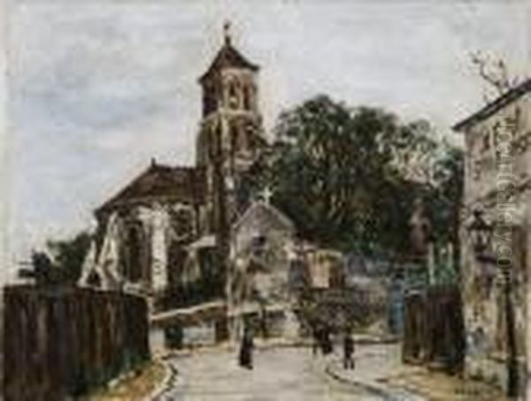 Vue D'une Eglise. - view 1