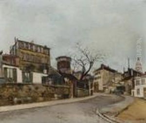 Rue St. Vincent - Montmartre by Marcel Leprin