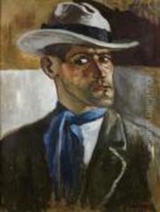 Autoportrait Au Chapeau.