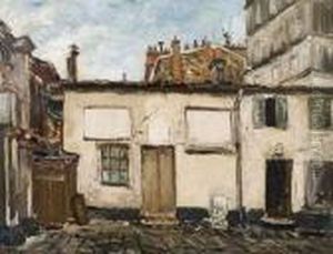 L'atelier De Charles Gir, Rue Rochechouart. by Marcel Leprin