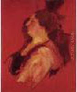 Femme En Buste. by Marcel Leprin