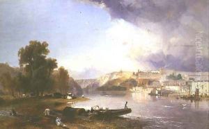 Clifton from Ashton Meadows, 1836