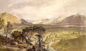 Bassenthwaite, from The English Lake District, 1853