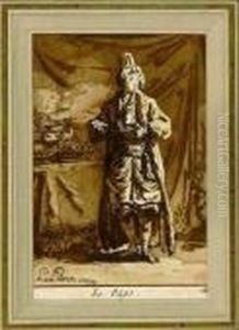 Un Page Oriental by Jean-Baptiste Le Prince