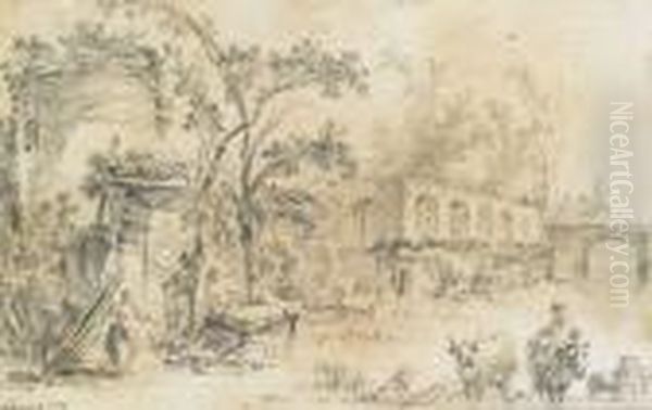 Paysage Anime De Personnages - view 1