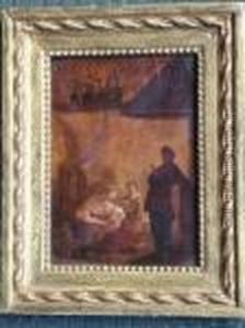 Attribue A . Scene D'interieur by Jean-Baptiste Le Prince